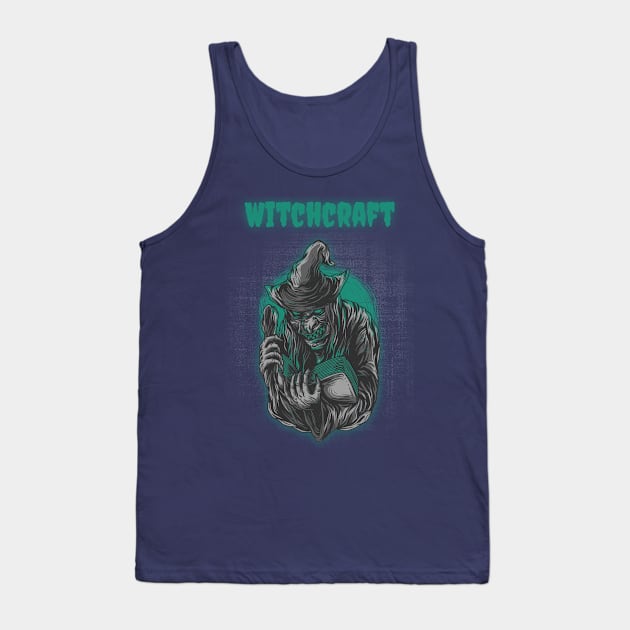 Witchcraft Design Tank Top by World upside down